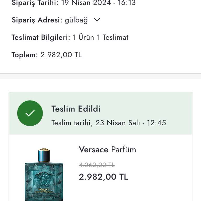 Boyner Parfümüm Sahte Çıktı