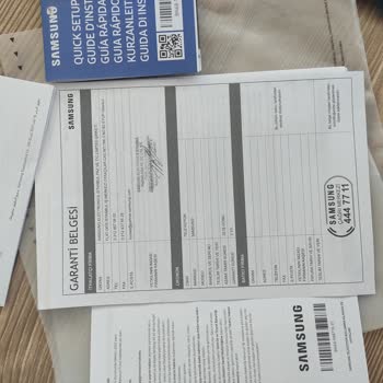 Samsung AU8000 2 Yılda Garanti Biter Bitmez Arızalanması Panel Arızası