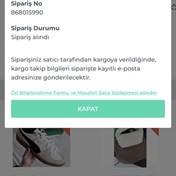 Kremlin Outlet Siparişim Nerede Olduğuna Dair Bir Bilgi Yok