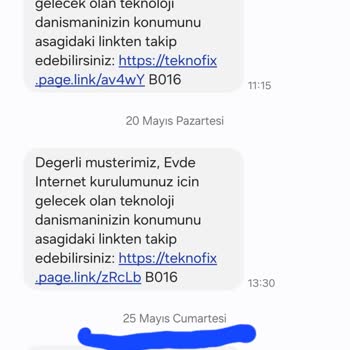Vodafone Evde İnternet Kurulumunda Tekrar Eden Randevu Sorunu Ve Müşteri Hizmetleri Bekleme Süresi