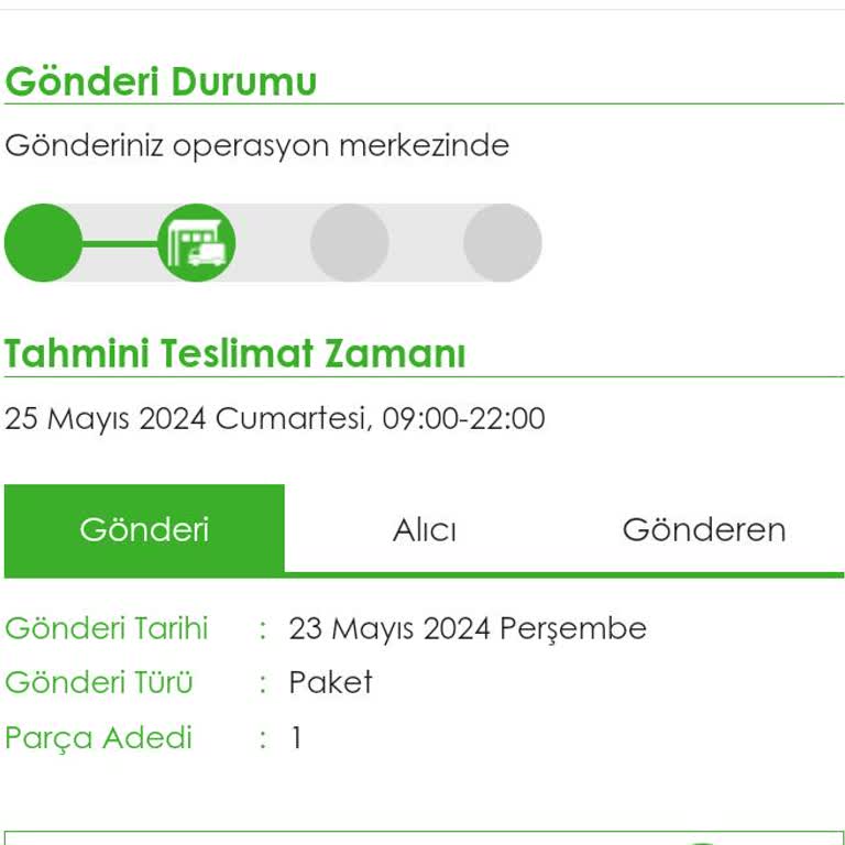 Kolay Gelsin Kargomun Dağıtıma Çıkmaması