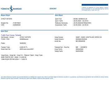 İstanbul Vergi Dairesi Başkanlığı Para İadesi Talebi