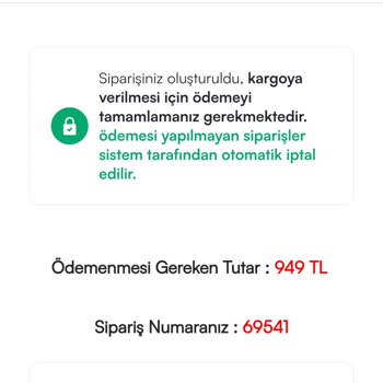istebunu.com Teslim Edilmeyen Sipariş