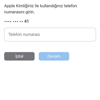 Apple 3. Şahıs Tarafından Habersiz İcloud Hesabı Açılması