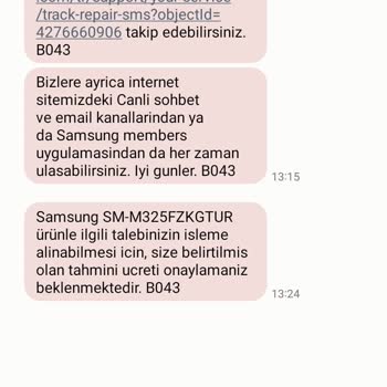 Samsung Cep Telefon Yetkili Servis Mağduriyeti