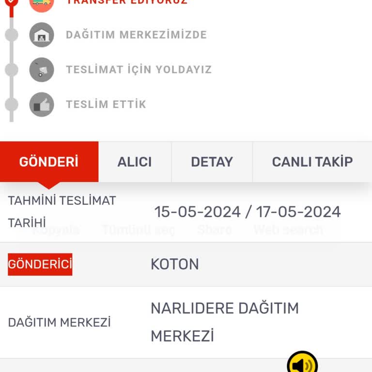 ''Kargom Sende '' Firması Ürünümü 15 Günde Teslim Etmedi