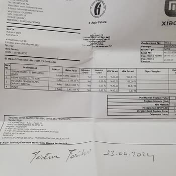 Genpa Arızalı Saat Ücreti İade Edilmedi