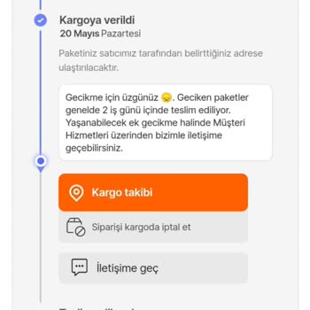 Bovo Kargomu Getirmeden İade Etti