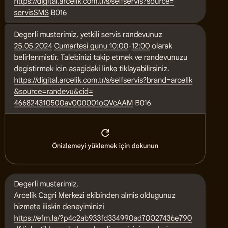 Arçelik Müşteri Temsilcisi Hatası Yüzünden Mağdurum