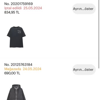 Pull And Bear Kafasına Göre Sipariş İptali Ve Sürekli Varmış Gibi
