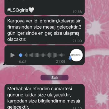 Lesequence Firması Kargomu Göndermiyor Yalan Söylüyor
