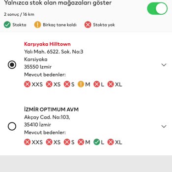 İzmir Hilltown Mavişehir H&M Mağazası