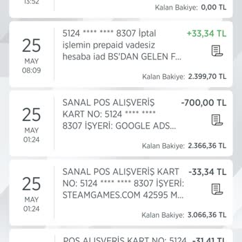 Ziraat Bankası İzinsiz Kredi Kartı İşlemi Hakkında Şikayet