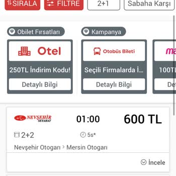 Nevşehir Seyahat Bir Gecede İki Kat Bilet Fiyatı Arttırıyor