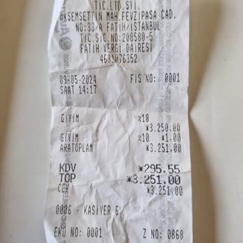 Arya Giyim Fatih Te Yaşadığım Mağduriyet