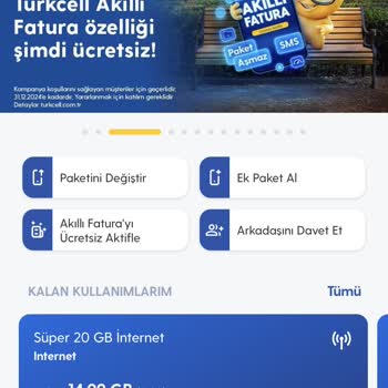 Turkcell Paket Yenileme Sorunu Ve Yanıltıcı Bilgilendirme