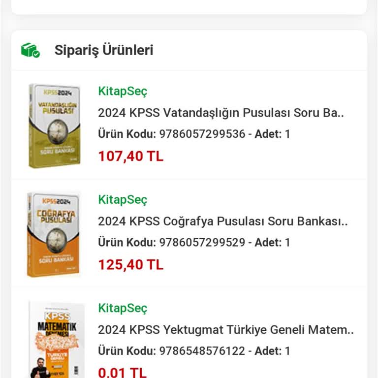 Kitap Seç 10 Gündür Tedarik Asmasında Olan Bir Ürün