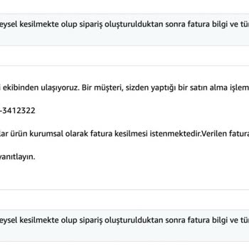 Amazon Ve Karaca Züccaciye Fatura Sorunu: Müşteri Mağduriyeti!