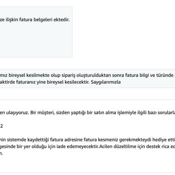 Amazon Ve Karaca Züccaciye Fatura Sorunu: Müşteri Mağduriyeti!