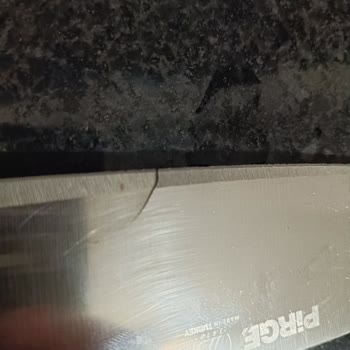 Pirge Bıçak Çelik Çatlaması