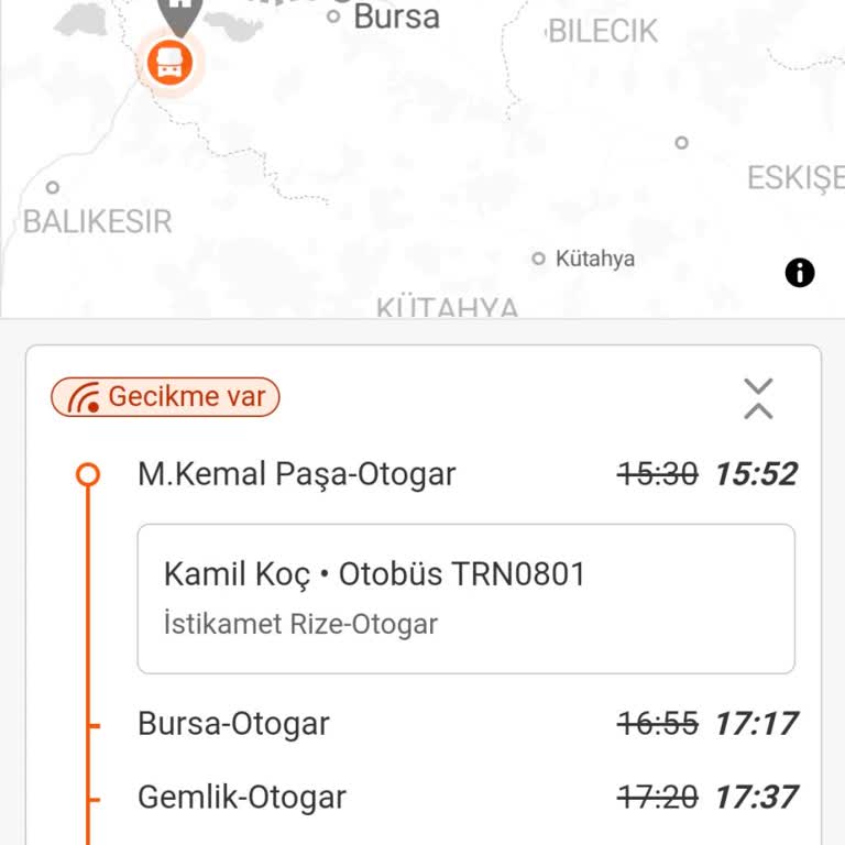 Kamil Koç Sürekli Rötar Yapıyor