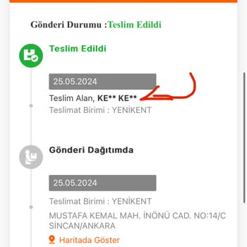 MNG Kargo Yanlış Adrese Teslim