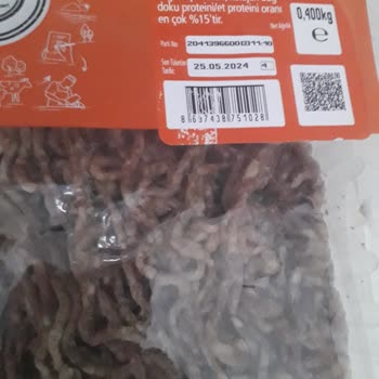 Migros Tan Alınan Kıyma