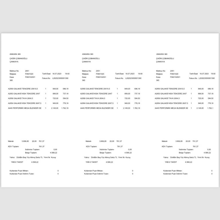 Korkmaz Mutfak Eşyaları Korkmaz Kötü Alışveriş Deneyimi