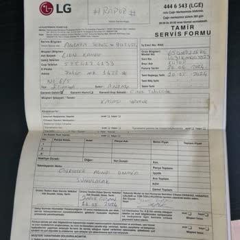 LG Yamuk TV Gönderdi