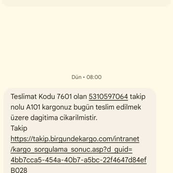 Bir Günde Kargo Pişmanlıktır... Böyle Saçma Bir Firma Olamaz.