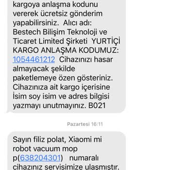 Xiaomi Mi Mop Vacuum Süpürge