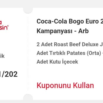 Tıkla Gelsin Kupon Kullanmama Rağmen Ücret Talep Ediyor
