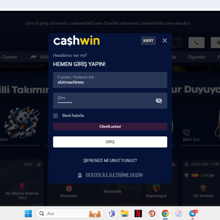 Cashwin Deneme Bonusu Sonrası Haksız Yere Ban Attılar