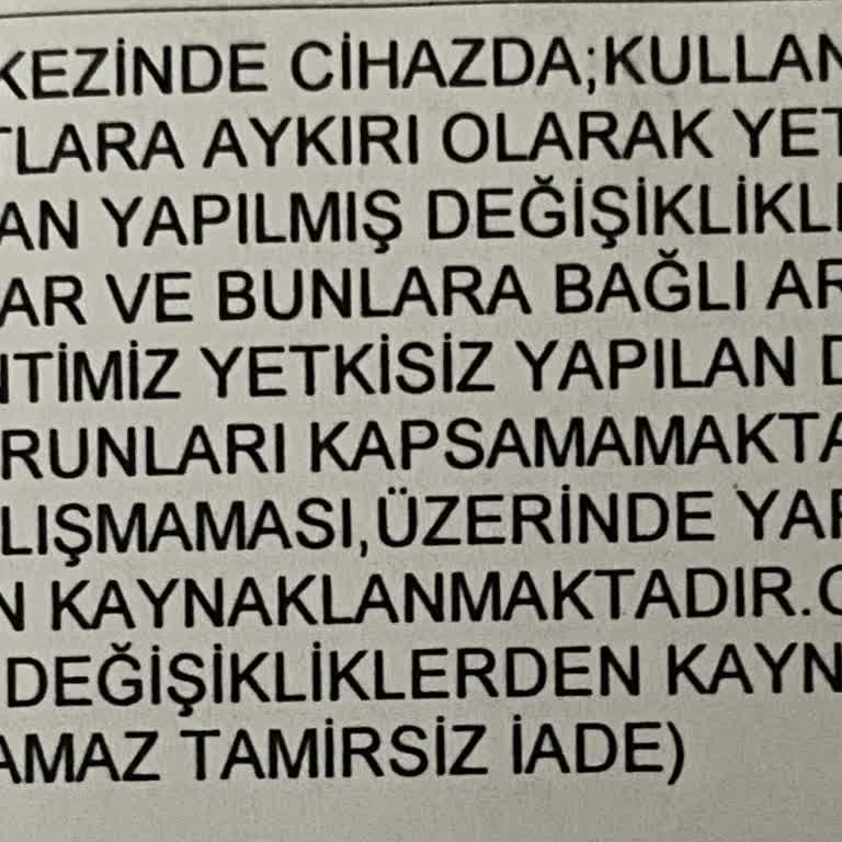 İPhone Garantili Telefonu Yapmıyor