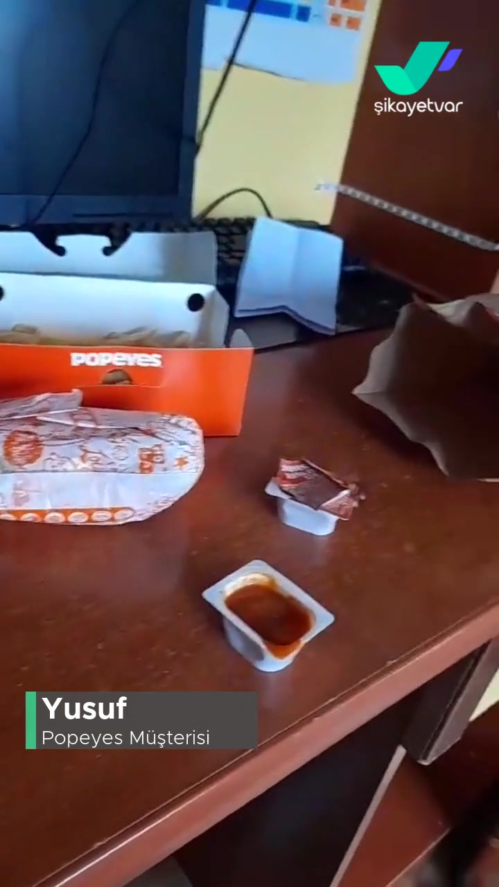 Popeyes Bozulmuş Sos Gönderdi videonun kapak resmi