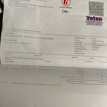 PHILIPS Ev Aletleri Arıza Ve Kusurlu Ürün