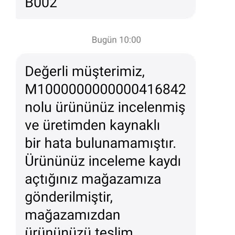 Kinetix Ayakkabı İadesi Kabul Edilmedi