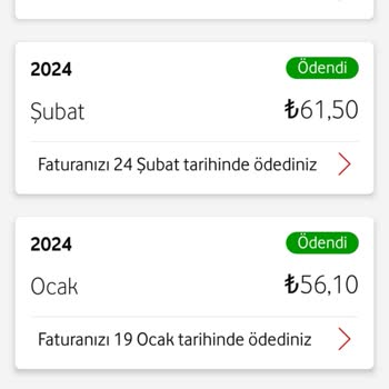 Vodafone Uyumlu 7 GB Tarifeye Peş Peşe Yapılan Zamlar