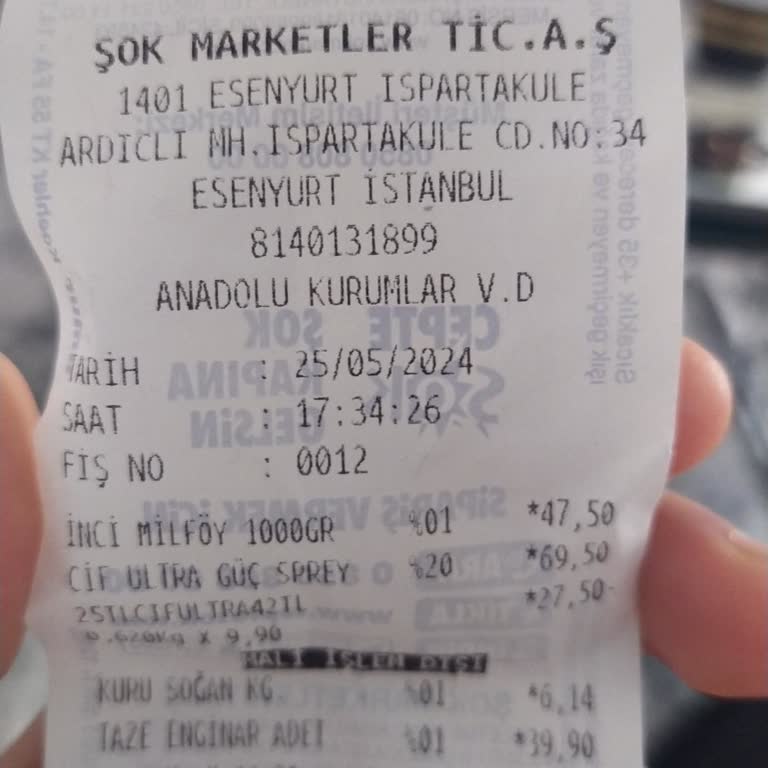 Şok Marketler Raf Fiyat Farkı