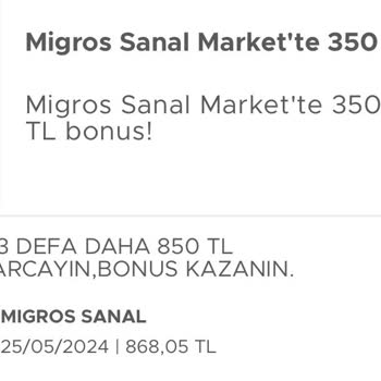 Migros Sanal Market Kampanyalarını Takip Etmek İçin Cambaz Mı Olalım!