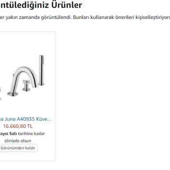 Amazon.com.tr De Sipariş İptali Ve Fiyat Güncellemesi