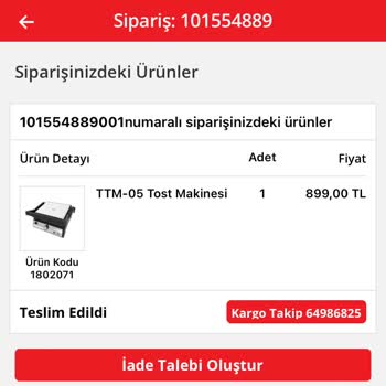 BİM Sorgusuz Farklı Ürün Gönderiyor