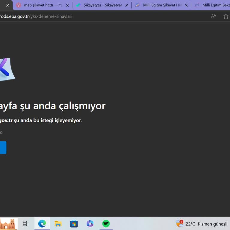 Milli Eğitim Bakanlığı (MEB) OGM Materyal Deneme Sınavı Yoğunluk