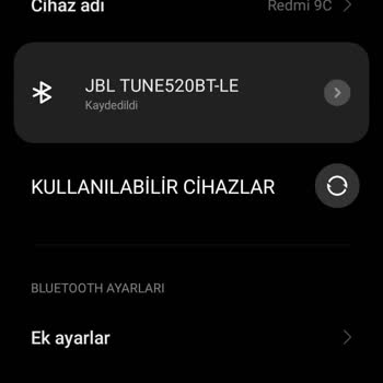JBL 520bt Kulaklığım Telefona Bağlanmıyor.