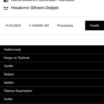 Alphaindustries.com Ürünüm Gelmiyor İade İstiyorum