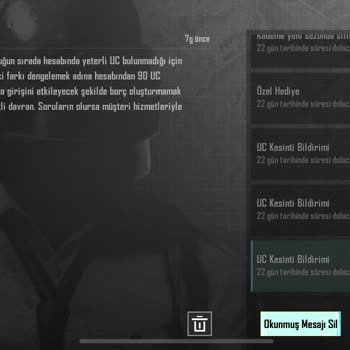 PUBG (Pubgmobile.com) Satın Aldığım Uc Kesiliyor Çözüm Bulunsun