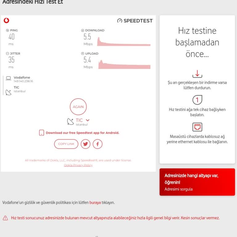 Vodafone İnternet Hız Problemi Ve Haksız Kazanç