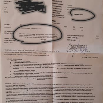 Fissler Valf Contası Garanti Dışı