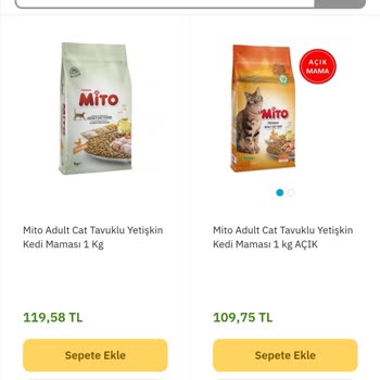 PttAVM Kedi Maması Mito