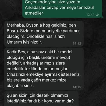 Dyson Tüketici Hakem Heyetinin Kararını Hakkaniyetsizce Uygulamıyor!